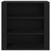 vidaXL Highboard Schwarz Eichen-Optik 80 x 33 x 150 cm Holzwerkstoff