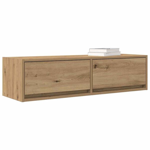 vidaXL TV-Schr&auml;nk Eiche handwerklich 100 x 31 x 25,5 cm Holzwerkstoff