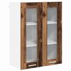 vidaXL H&auml;ngeschrank mit Speicher Altholz 60 x 31 x 80 cm Holzwerkstoff