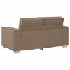 vidaXL Sofa 120cm Cappuccino Stoff