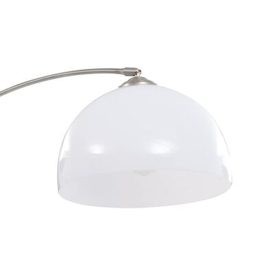 vidaXL Bogenlampe 60 W Silbern E27 200 cm