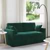vidaXL Sofa Dunkelgr&uuml;n Gesamtabmessungen: 158 x 78 x 80 cm (B x T x H)