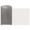vidaXL Mesh Bildschirm 20 x 200 cm 3 Mesh Edelstahl 201 Silber