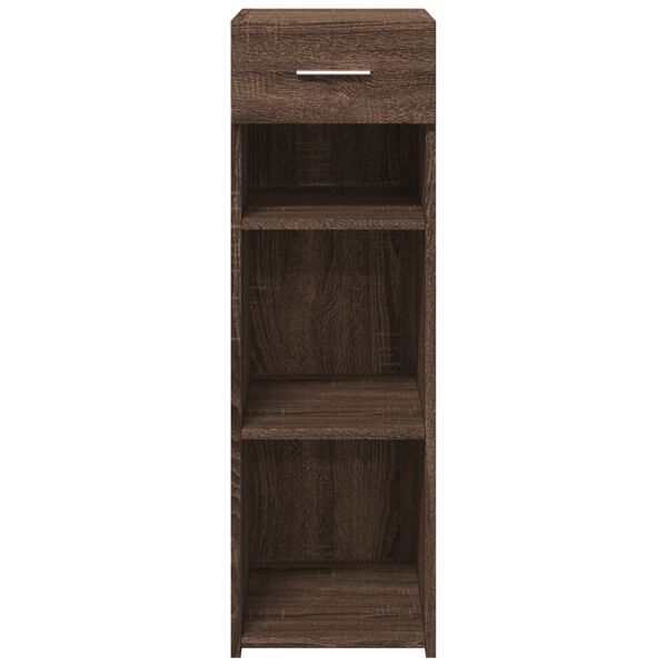 vidaXL Sideboard Braun Eichen-Optik 30x42,5x93 cm Holzwerkstoff