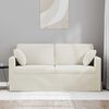 vidaXL Sofa Creme 158 x 78 x 80 cm Samt