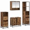 vidaXL Badezimmerm&ouml;bel-Set 4 stk. Altholz 65 x 33 x 60 cm