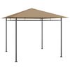 vidaXL Pavillon 3x3x2,7 m Taupe 180 g/m&sup2;