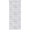 vidaXL Duschrollo 80x240 cm Quadratmuster