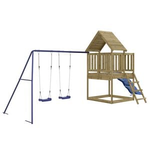 vidaXL Spielturm Impr&auml;gniertes Kiefernholz