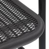 vidaXL Gartenstühle 8 Stk. Rattan-Optik Kunststoff und Stahl 110 kg
