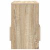 vidaXL Magazinregal 2 pcs Sonoma-Eiche 35 x 30 x 45 cm