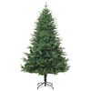 vidaXL K&uuml;nstlicher Weihnachtsbaum Gr&uuml;n 180 cm PVC PE