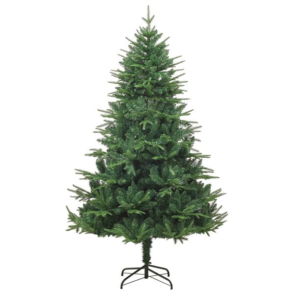 vidaXL K&uuml;nstlicher Weihnachtsbaum Gr&uuml;n 180 cm PVC PE