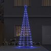 vidaXL LED-Weihnachtsbaum mit 800 LEDs mit St&auml;nder Blau 400 cm Eisen