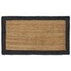 vidaXL Bereichsteppiche Dunkelgrau 60 x 110 cm Jute