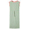 vidaXL Kinderkleid Minzgr&uuml;n 128