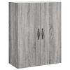vidaXL Highboard Grau Sonoma 69,5x34x180 cm Holzwerkstoff