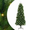 vidaXL Weihnachtsbaum mit 300 LEDs mit St&auml;nder Gr&uuml;n 240 cm PE