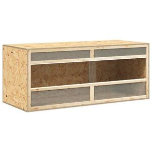 vidaXL Terrarium Holzwerkstoff 120x50x50 cm