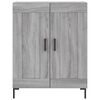 vidaXL Highboard Grau Sonoma 69,5x34x180 cm Holzwerkstoff