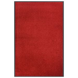 vidaXL Fu&szlig;matte Rot 80x120 cm