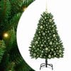 vidaXL K&uuml;nstlicher Weihnachtsbaum 120 cm 150 LEDs Warmes Wei&szlig; Gr&uuml;n
