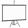 vidaXL Beamer-Leinwand mit Stativ 72" 16:9