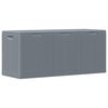 vidaXL Gartenbox Grau PP Rattan 270 L