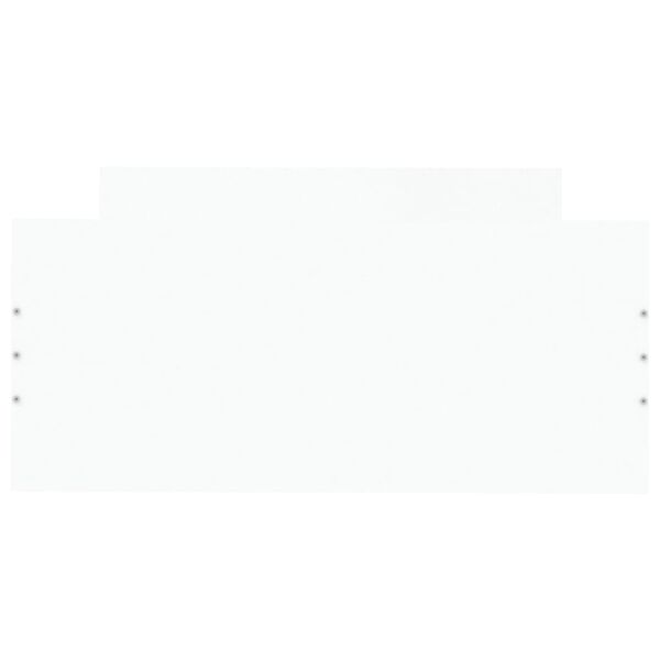 vidaXL Bettgestell Wei&szlig; 90x200 cm Holzwerkstoff