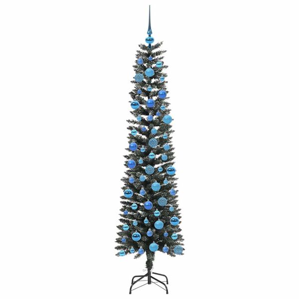 vidaXL K&uuml;nstlicher Weihnachtsbaum mit 300 LEDs mit St&auml;nder Gr&uuml;n 180 cm