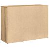 vidaXL Sideboard Artisan-Eiche 88x30x64 cm Holzwerkstoff