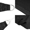 vidaXL Sonnensegel 160 g/m&sup2; Schwarz 2,5x5 m HDPE