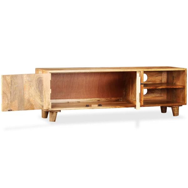 vidaXL TV-Schrank Massivholz Mango 118x35x40 cm