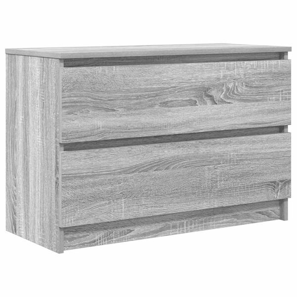 vidaXL TV-Schrank Grau Sonoma 80x35x54 cm Holzwerkstoff