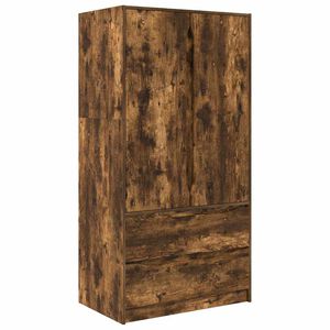 vidaXL Schrank Ger&auml;ucherte Eiche 79,5 x 49 x 156 cm Holzwerkstoff