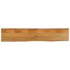 vidaXL Tischplatte mit Baumkante 160x40x3,8 cm Massivholz Mango