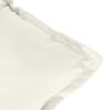 vidaXL Hochlehner-Auflagen 6 Stk. Melange Creme 120x50x7 cm Stoff