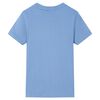Kinder-T-Shirt Mittelblau 104