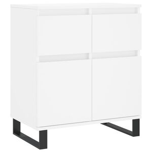 vidaXL Sideboard Wei&szlig; 60x35x70 cm Holzwerkstoff