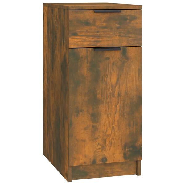 vidaXL Schreibtischschrank R&auml;uchereiche 33,5x50x75 cm Holzwerkstoff