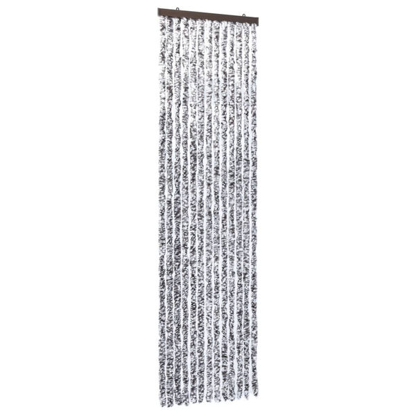 vidaXL Insektenschutz-Vorhang Braun und Beige 56x185 cm Chenille