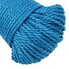 vidaXL Arbeitsseil Blau 3 mm 100 m Polypropylen