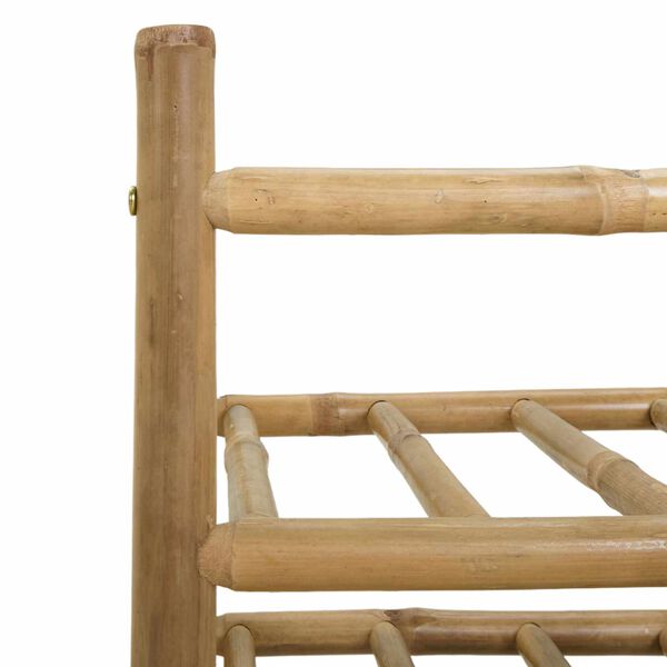 vidaXL Weinregal Natur 57 x 29,5 x 72 cm Bambus