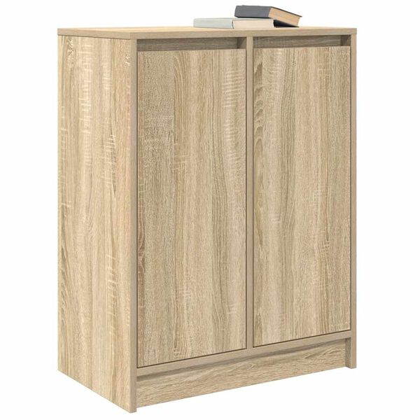 vidaXL Sideboard Sonoma-Eiche 57x34x76 cm Holzwerkstoff