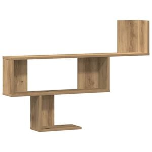 vidaXL Wandregal Artisan-Eiche 100x15x70 cm Holzwerkstoff
