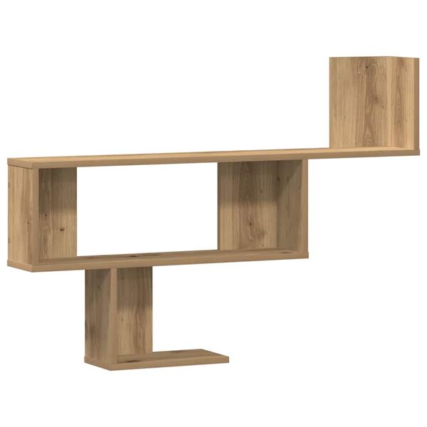 vidaXL Wandregal Artisan-Eiche 100x15x70 cm Holzwerkstoff