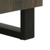vidaXL Sideboard Schwarz 60x33x75 cm Massivholz Mango