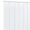 vidaXL T&uuml;rvorhang Transparent 300x2,6 mm 25 m PVC