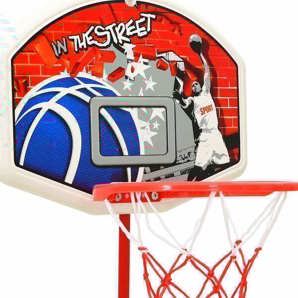 vidaXL Kinder Basketball Spiel-Set Verstellbar 120 cm
