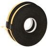 vidaXL Selbstklebendes Schaumstoffband 2 Stk. Schwarz 15 mm x 10 m